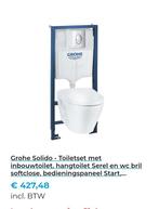 Zwevend Toiletpot - inbouwspot Wand closet + wastafel sets, Gebruikt, Duravit, Werderstraße 36, 78132 Hornberg, Germany, Toilet