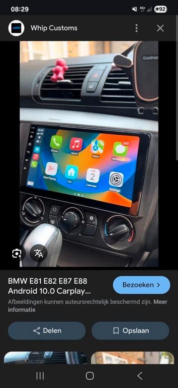 voor BMW series 1 Carplay beschikbaar voor biedingen