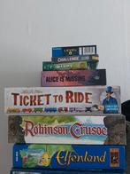 Diverse bordspellen (o.a. Ticket to Ride, Claim, Level 8), Hobby en Vrije tijd, Gezelschapsspellen | Bordspellen, Ophalen of Verzenden