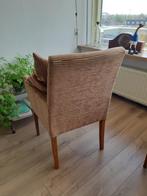 4 eettafelstoelen, Huis en Inrichting, Ophalen, Hout, Gebruikt, Bruin