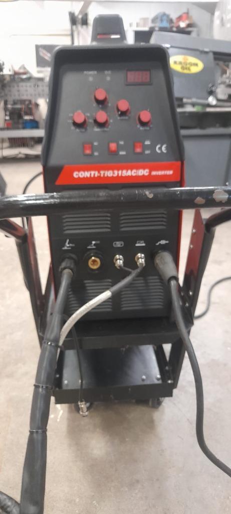 Tig lasapparaat AC/DC 380V, Doe-het-zelf en Verbouw, Gereedschap | Lasapparaten, Zo goed als nieuw, Tig, 250 ampère of meer, Ophalen
