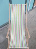 IKEA strandstoel, Tuin en Terras, Tuinstoelen, Ophalen, Gebruikt, Hout, Verstelbaar