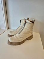 Oxxmox Leren enkellaarzen Beige Maat 40, Beige, Lage of Enkellaarzen, Ophalen of Verzenden, Oxxmox