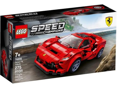 76895 LEGO Speed Champions – Ferrari F8 Tributo: Nieuw en Se, Kinderen en Baby's, Speelgoed | Duplo en Lego, Nieuw, Lego, Complete set