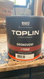 nieuwe blikken lijnolie verf rigo, Doe-het-zelf en Verbouw, Verf, Beits en Lak, Ophalen of Verzenden, Zo goed als nieuw