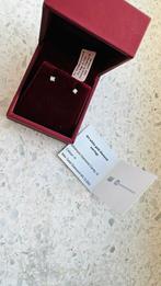 Oorbellen Goud 9kt & Diamant 0,20ct - NIEUW, Sieraden, Tassen en Uiterlijk, Ophalen, Nieuw, Goud, Goud