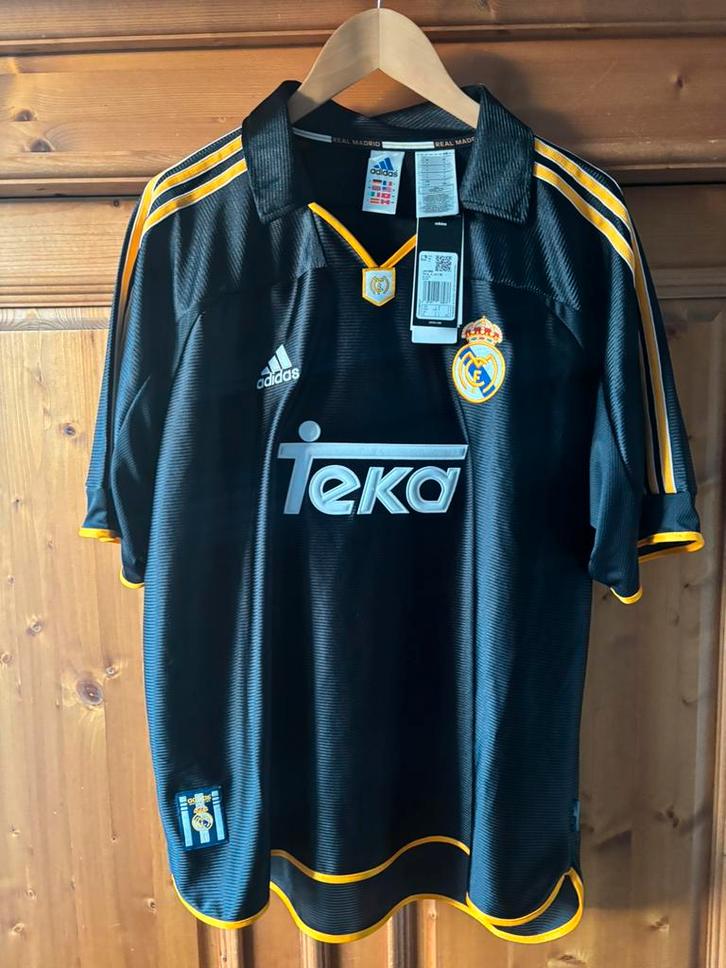 Real madrid 99/00 reissue adidas shirt away bnwt L, Verzamelen, Sportartikelen en Voetbal, Nieuw, Shirt, Buitenlandse clubs, Ophalen of Verzenden