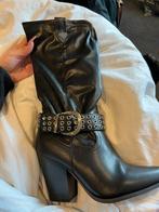Boots vintage look maat 41, Kleding | Dames, Schoenen, Ophalen of Verzenden, Zo goed als nieuw, Zwart