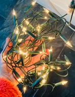 2 (knipperende) lichtsnoeren kerstlampjes kerstverlichting, Diversen, Kerst, Ophalen, Zo goed als nieuw