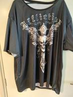 't-shirt heren 6xl skull cross wings 't-shirt heren 6xl skul, Ophalen of Verzenden, Overige maten