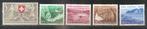 Zwitserland 580-584 postfris, Postzegels en Munten, Postzegels | Europa | Zwitserland, Ophalen of Verzenden, Postfris