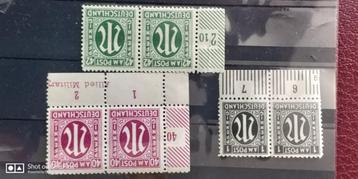 3x Paar AM Americanse bezetting POSTFRIS . Prijs : € 1,20. beschikbaar voor biedingen