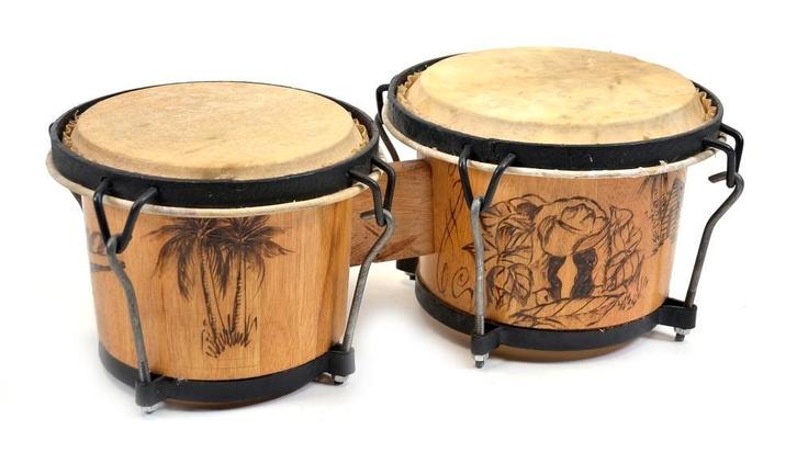 Cuban Bongo's, Muziek en Instrumenten, Percussie, Gebruikt, Trommel, Ophalen of Verzenden