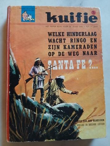 Kuifje Vlaamse weekblad bundel nr 75 HC ,1965 redeljk goed  beschikbaar voor biedingen