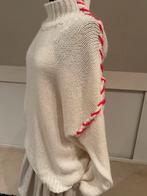 Witte Trui met Opstaande Kraag, Ophalen of Verzenden, Zo goed als nieuw, Wit