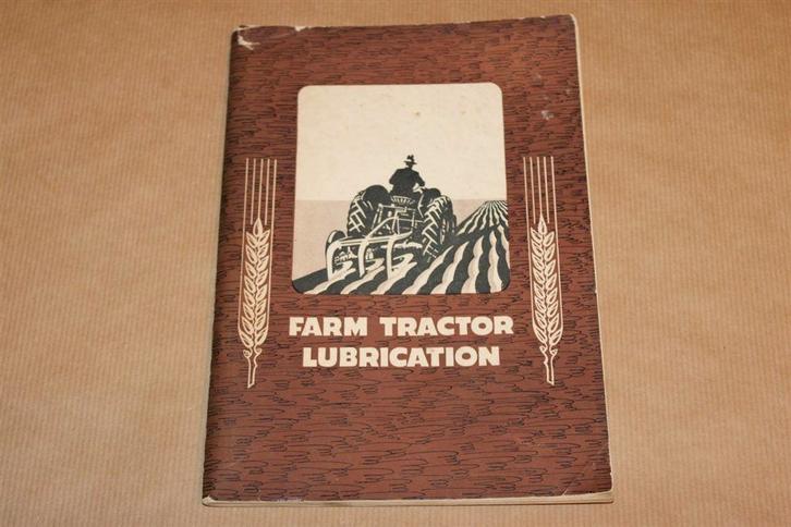 Farm Tractor Lubrication - Oude uitgave 1950 !!, Boeken, Vervoer en Transport, Zo goed als nieuw, Tractor en Landbouw, Ophalen of Verzenden