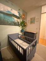 Vintage ledikant blauw, Ophalen, Gebruikt, Wieg