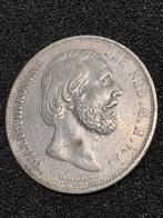 Prachtige rijksdaalder 1870, Postzegels en Munten, Munten | Nederland, Verzenden, Koning Willem III, 2½ gulden