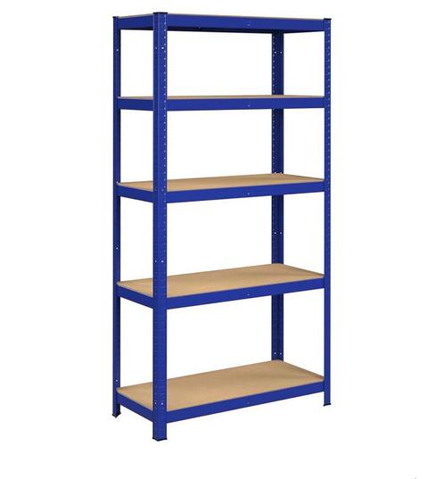 (NIEUW) Blauwe stellingkast | tot 175kg, Huis en Inrichting, Kasten | Stellingkasten, Nieuw, Ophalen