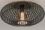 plafondlamp 49cm tafel vide huis bed woonkeuken lamp zwart, Ophalen of Verzenden, Nieuw, Minder dan 50 cm