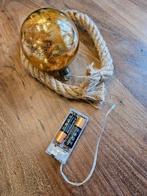 Teab glazen bol 10 cm met led, Ophalen of Verzenden