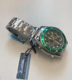 Mooi herenhorloge (ongedragen)!, Overige merken, Staal, Staal, Polshorloge