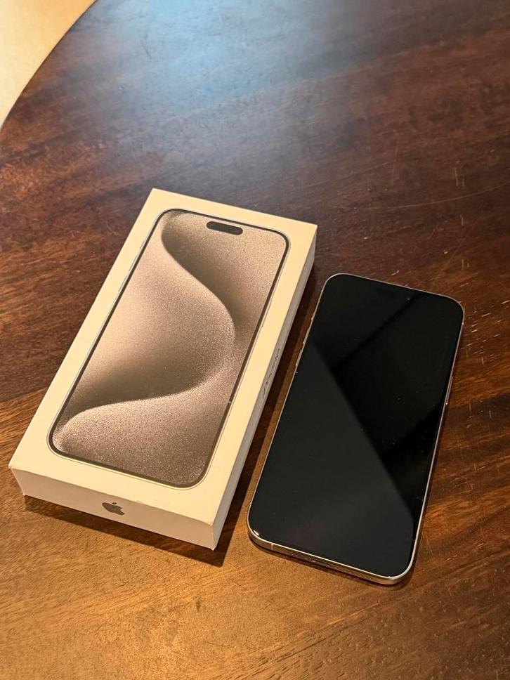 iPhone 15 Pro Max 256GB Zilver, Telecommunicatie, Mobiele telefoons | Apple iPhone, Zo goed als nieuw, 256 GB, Zonder abonnement