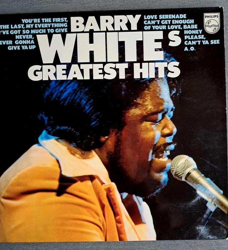Barry White - Greatest Hits LP, Cd's en Dvd's, Vinyl | R&B en Soul, Gebruikt, Soul of Nu Soul, 1960 tot 1980, 12 inch, Ophalen of Verzenden