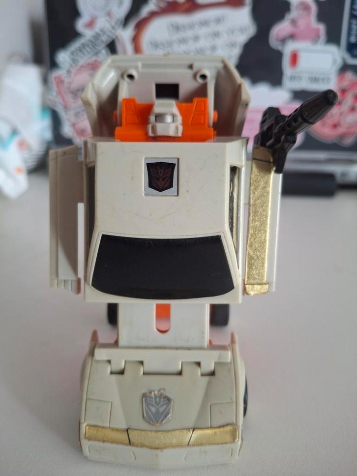 Transformers G1 Runamuck Battlecharger - 100%, Verzamelen, Transformers, Gebruikt, G1, Autobots, Ophalen of Verzenden