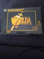 Nintendo 64 Zelda Ocarina of time met doos, Avontuur en Actie, 1 speler, Ophalen of Verzenden, Zo goed als nieuw