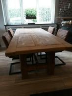 Eetkamer tafel, Huis en Inrichting, Complete eetkamers, Ophalen, Zo goed als nieuw, 4 tot 6 stoelen