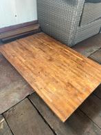 Eettafel Ikea Ekensberg massief hout, Huis en Inrichting, Tafels | Eettafels, Ophalen, Gebruikt, 100 tot 150 cm, Eikenhout