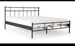 Tweepersoons bedframe 180x200, Huis en Inrichting, Slaapkamer | Bedden, Ophalen, Zwart, Tweepersoons, Zo goed als nieuw