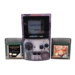 Nintendo (Gameboy) Game Boy Color Atomic Purple | Incl. 2 ga, Spelcomputers en Games, Games | Nintendo Game Boy, Flex Ltd., Zo goed als nieuw
