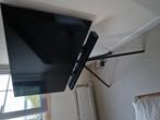Samsung 55 inch QLED met soundbar en driepoot statief, Ophalen of Verzenden, Zo goed als nieuw