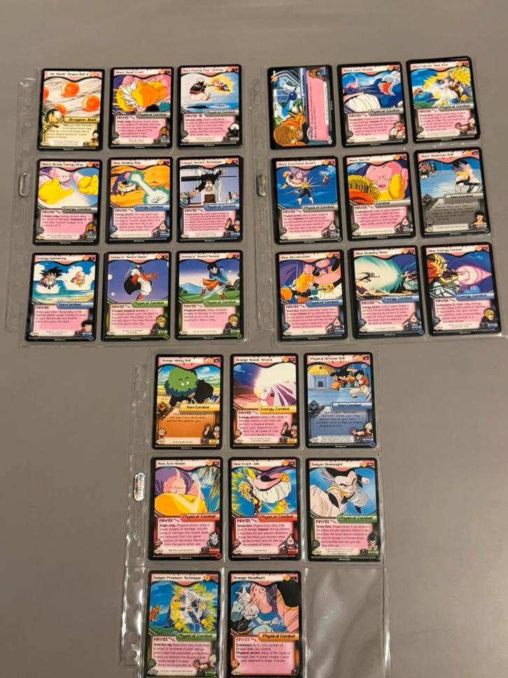 DBZ TCG Buu Saga set 44x NM/LP, Hobby en Vrije tijd, Verzamelkaartspellen | Overige, Zo goed als nieuw, Meerdere kaarten, Ophalen of Verzenden