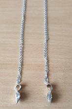 Vriendschapsketting - 2 kettinkjes met hanger - Nieuw, Overige materialen, Met strass, Nieuw, Ophalen of Verzenden