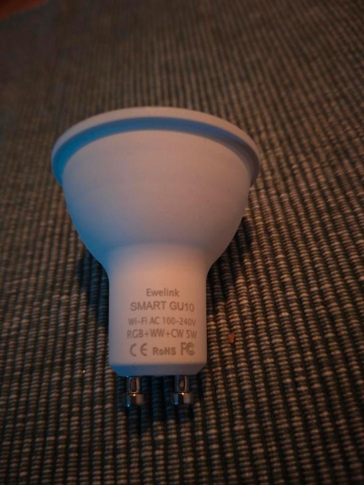 Ewelink GU10 Smart Spot - Slimme Verlichting, Huis en Inrichting, Lampen | Losse lampen, Nieuw, Led-lamp, Minder dan 30 watt, Bipin of Steekvoet