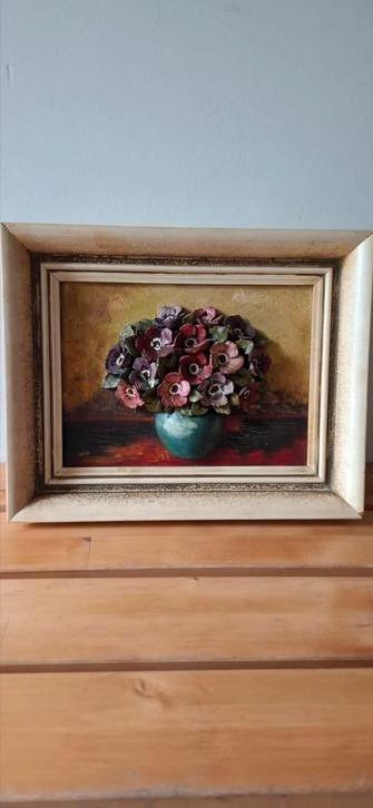 Reliëf schilderij D.M.H octrooi 66609 beschikbaar voor biedingen