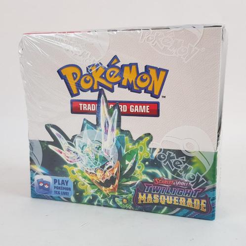 Pokemon TCG Twilight masquerade boosterbox || NIEUW, Hobby en Vrije tijd, Verzamelkaartspellen | Pokémon, Nieuw, Boosterbox, Ophalen of Verzenden