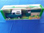 Land Rover Defender 90 met paardentrailer - New Ray 1:32 -, Hobby en Vrije tijd, Modelauto's | 1:32, Ophalen of Verzenden, Nieuw