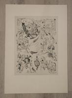 Debora Duyvis kopergravure gravure, Ophalen of Verzenden
