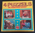 Nostalgie tv jumbo puzzel fabeltjeskrant, Ophalen of Verzenden, Meer dan 50 stukjes, Nieuw