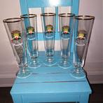 Dommelsch Dominator bierglas set van 5, Verzamelen, Biermerken, Ophalen, Zo goed als nieuw, Glas of Glazen, Dommelsch