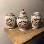 Chineese Vaasjes Set - Kasteel Stijl, Ophalen of Verzenden