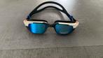 Zwembril met blauwkleurige spiegelglazen, Watersport en Boten, Duiken, Ophalen of Verzenden, Zo goed als nieuw, Duikbril of Snorkel
