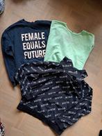 ALS NIEUW set v 3 truien blauw mint groen en zwart maat L, Kleding | Dames, Ophalen of Verzenden, Zo goed als nieuw, Maat 38/40 (M)