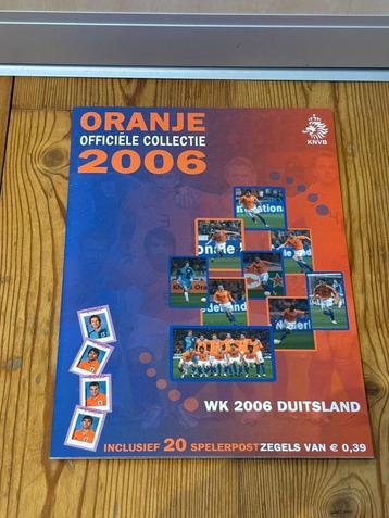 Oranje 2006 officiële collectie postzegels beschikbaar voor biedingen