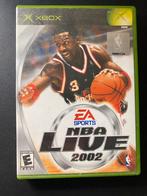 NBA Live 2002 - Xbox Original - CIB - NTSC Versie, Spelcomputers en Games, Ophalen of Verzenden, Zo goed als nieuw, Sport, 3 spelers of meer