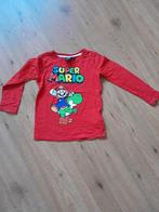 Shirt super mario 116 nette staat, Ophalen of Verzenden, Zo goed als nieuw, Jongen, Shirt of Longsleeve